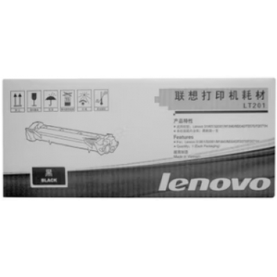聯(lián)想（Lenovo）LT201黑色墨粉盒(適用S1801/LJ2205/M1851/M7206W/M7255F/F2081/LJ2206W/M7256WHF打印機)