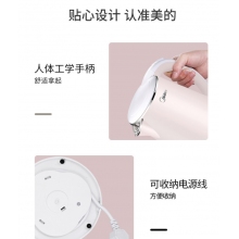 美的（Midea）電水壺熱水壺電熱水壺304不銹鋼1.7L容量暖水壺燒水壺凈甜家用大容量開水壺智能自動斷電1705b