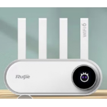 銳捷（Ruijie）家用無線路由器千兆WiFi6穿墻王 5G雙頻 Mesh組網(wǎng)/小白X30PRO椰果奶白